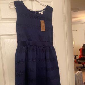 Navy blue dress